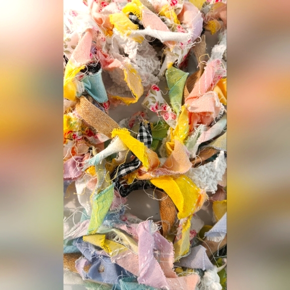 Handmade Shabby Chic Farmhouse Yearly Kitchen Spring Home Decor Garland Carrots - Picture 4 of 7